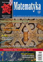 okładka czasopisma Matematyka nr 7 lipiec/sierpień 2014 (408)